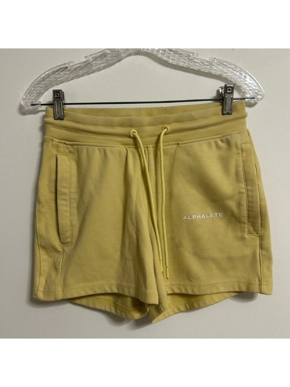 Alphalete Yellow‎  Shorts